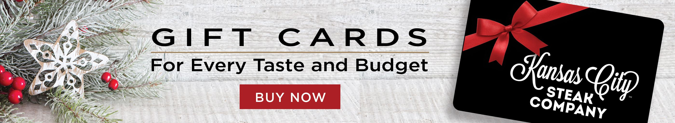 Shop gift cards for every taste and budget.