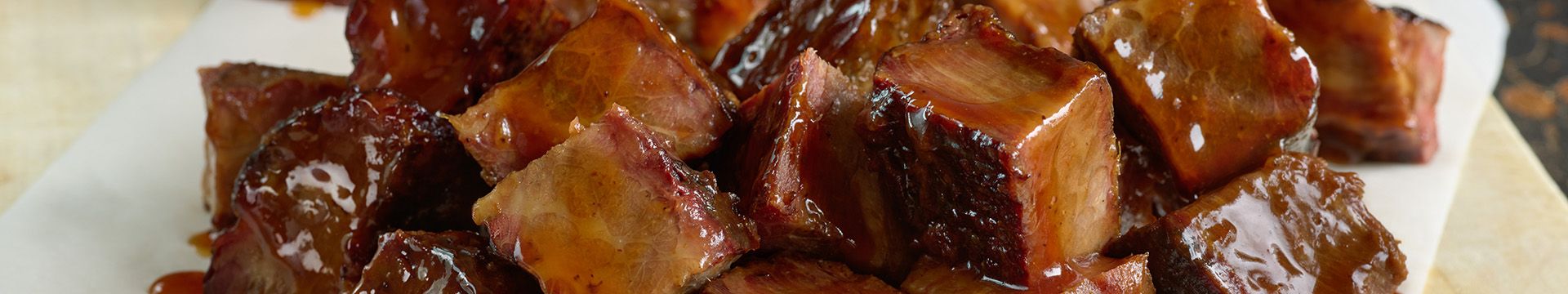 Beef and Pork Burnt Ends