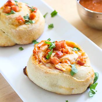 Hawaiian BBQ Pinwheels Recipe