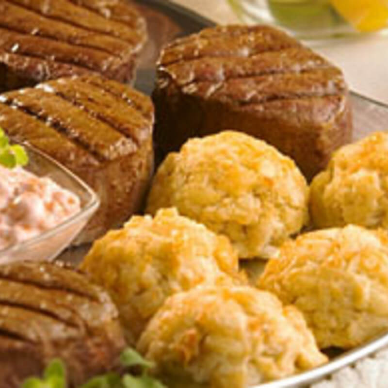 Horseradish Shrimp Steak Topping