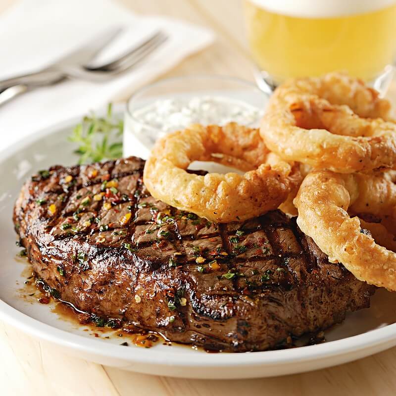 Grilled K.C. Strip w/ Pancetta Butter