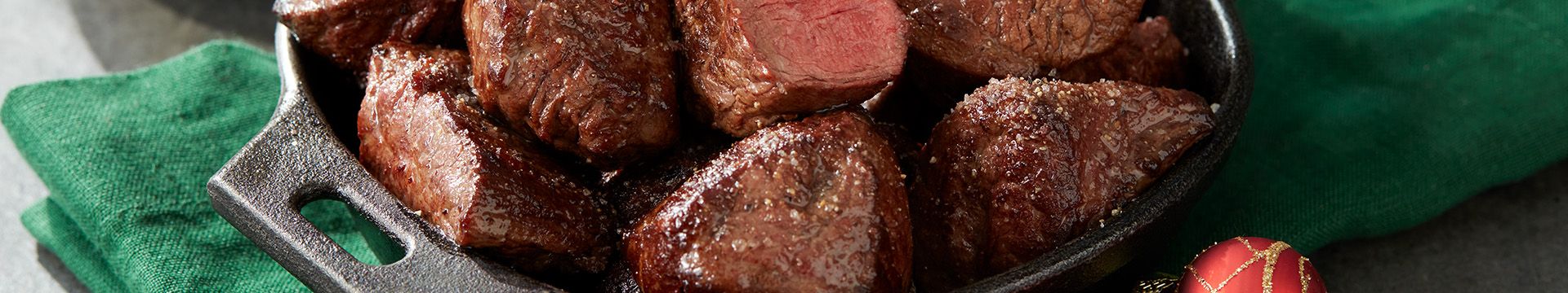 Tenderloin Tips & Filet Mignon Medallions