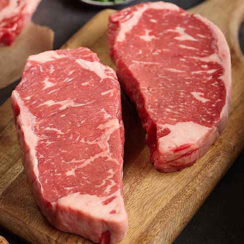 USDA Prime Strip Steaks